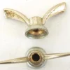 excellent qulity 2 VIT BRONZE WING NUTS FRONT -8MM – 2 Papillons De Roues Vit Avant Bronze 7