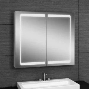 guranteed de qualité Armoire De Toilette Aluminium 2 Portes Modèle JA 80 Pradel – 730089 10