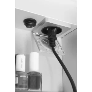 guranteed de qualité Armoire De Toilette Aluminium 2 Portes Modèle JA 80 Pradel – 730089 14