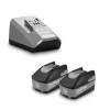SOLDES TOUT À Pack De 2 Batteries Fein STARTER 18 V – 6 Ah + Chargeur ALG 80 10