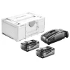 Retour gratuit en magasin. Set énergie 18V Festool SYS 2 X 8,0 / SCA 16 + Coffret SYSTAINER 3 – 577327 10
