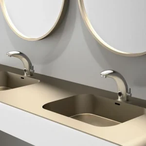 soldes luxe Mitigeur De Lavabo électronique TEMPOMATIC MIX 2 Delabie Avec Détecteur Infrarouge 7