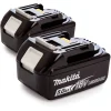 Pack 2 Batteries Makita 18 V / 5.0 Ah BL1850B – PACK2BAT5LI en france 5