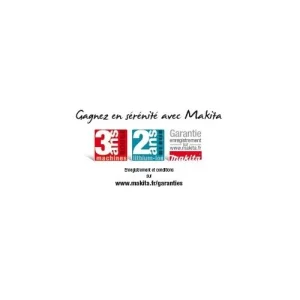 Pack énergie Makita LI-ION (2 Batteries 5 Ah BL1840B + Chargeur DC18RD) 18 V + Coffret MAKPAC nouveau produit 9