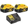 Pack 2 Batteries Dewalt Li-ion XR 18 V 4.0 Ah DCB182 + Chargeur XR Multi-voltage DCB115 – CB115M2-QW magasin 14