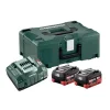 Set De Base 2 Batteries Metabo LiHD 18 V – 5,5 Ah + Chargeur ASC 145 + Coffret METABOX 145 Retour gratuit en magasin. 13