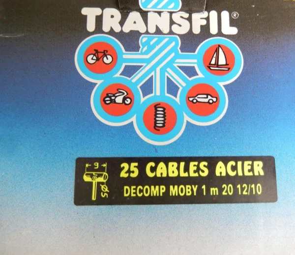Boutique officielle 2 CABLES TRANSFIL DECOMP MOBY – Cable Decompression 1.20m 4