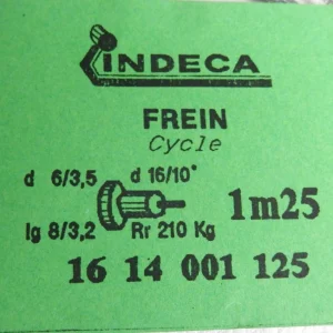 2 BRAKES CABLES INDECA CYCLE – Cables De Frein 1.25m boutique paris 9