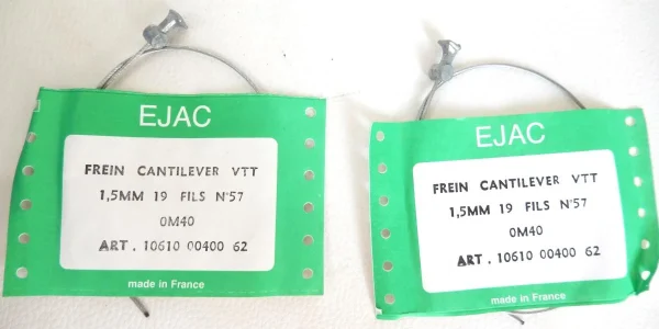 2 BRAKE CABLES EJAC CANTILEVER – Cables De Frein 0.40 Authenticité garantie 1