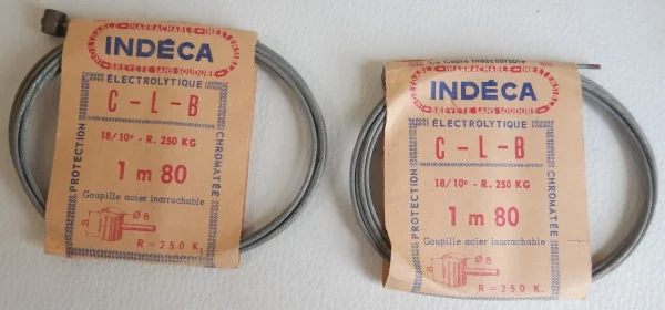 2 BRAKES CABLES INDECA CLB – Cables De Frein Acheter 1