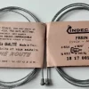 2 BRAKES CABLES INDECA CYCLE / MOBY – Cables De Frein 1.25m Livraison rapide 5